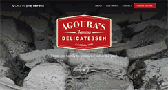 Desktop Screenshot of agourasfamousdeli.com